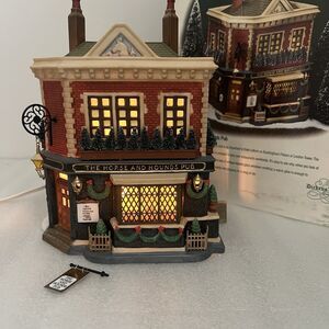 Dept 56 Dickens' Village  The Horse and Hounds' Pub 1998 Vintage #58340 Rare